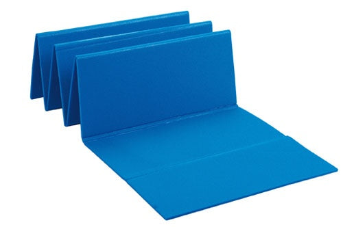 fitnessmat 180 x 51 cm 7 mm blauw