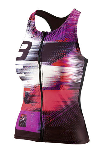 Beco Tanktop BEsuit dames C-cup polyamide elastaan roze mt 36