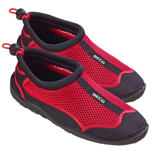 Beco waterschoen - rood - neopreen - mesh - anti slip - heren - maat 39