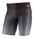 zwembroek Competition heren polyester zwart/grijs maat XL