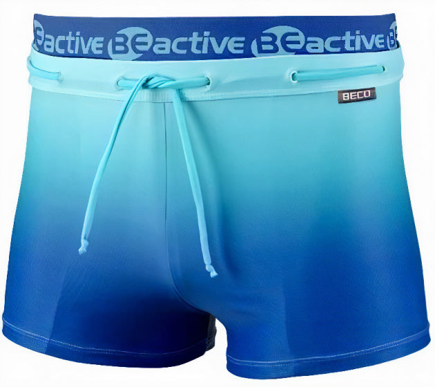 zwembroek heren polyamide blauw maat XS