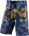 zwembroek heren polyester/elastaan donkerblauw maat 2XL
