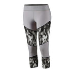 zwemlegging BEactive dames polyester zwart/wit maat XL