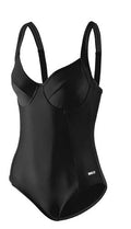badpak C-cup wire-bra dames polyamide zwart maat 48