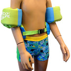 Beco-sealife® zwemset - zwembandjes en zwemgordel - groen - 15-30 kg