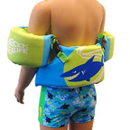 Beco-sealife® zwemset - zwembandjes en zwemgordel - groen - 15-30 kg