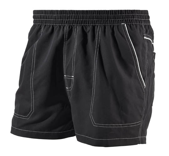 zwemshort heren polyester zwart maat S