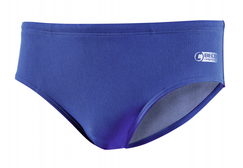 zwemslip heren polyester blauw maat S