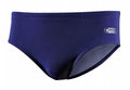 zwemslip heren polyester donkerblauw maat S