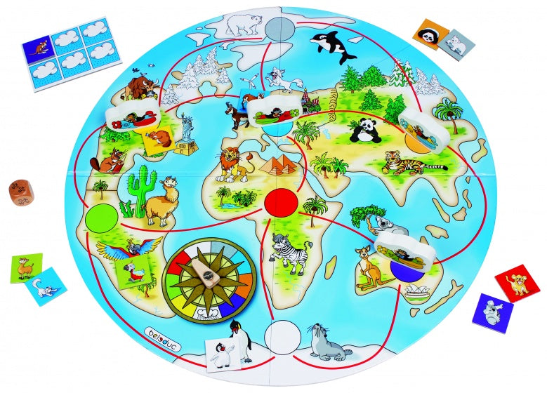 spel One World Animal Trip