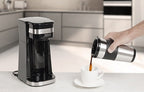 koffiezetapparaat 420 ml 750W RVS zwart 2-delig