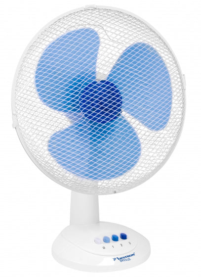 tafelventilator 45 cm 3 standen 80° rotatie 45W wit
