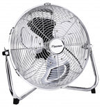 vloerventilator Retro 35 cm 3 standen 55W chroom