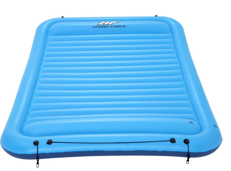 Bestway Hydro force sun soaker drijvend platform blauw