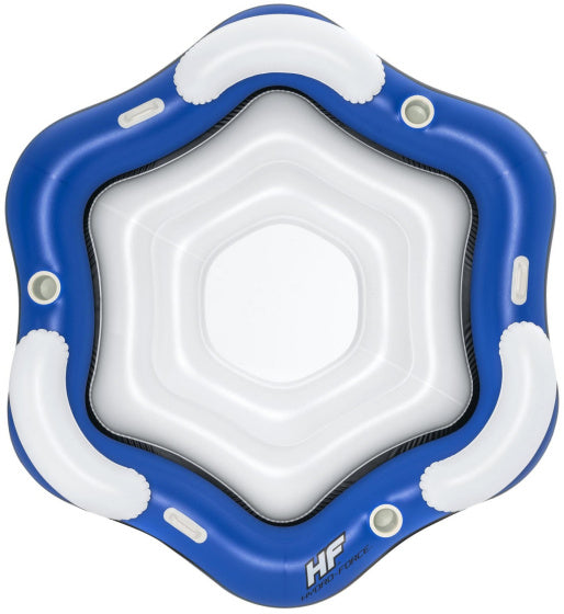 Bestway Hydro force X3 eiland blauw/wit