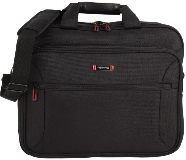 laptoptas Office Pro 24 liter zwart
