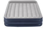 Bestway Luchtbed tritech 46 cm queen 203 cm blauw/grijs