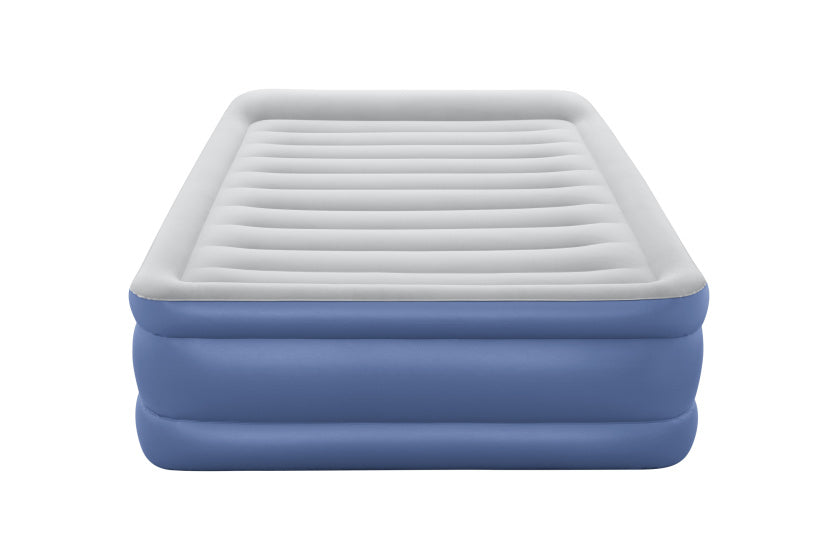 Bestway Luchtbed tritech 61 cm queen blauw/grijs