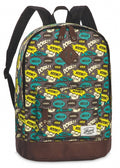 rugzak Campus Trend grijs/geel/urquoise 21 liter