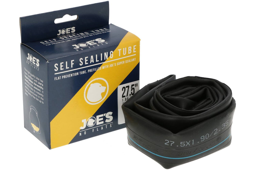 Joe's no flats Binnenband self sealing tube yellow gel fv 27.5x1.90-2.35