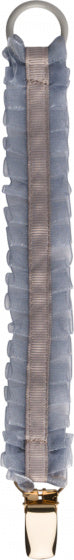 fopspeenketting junior 19 cm polyester grijs