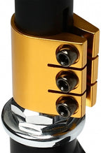 stuntstep Junior Voetrem Zwart/Brons