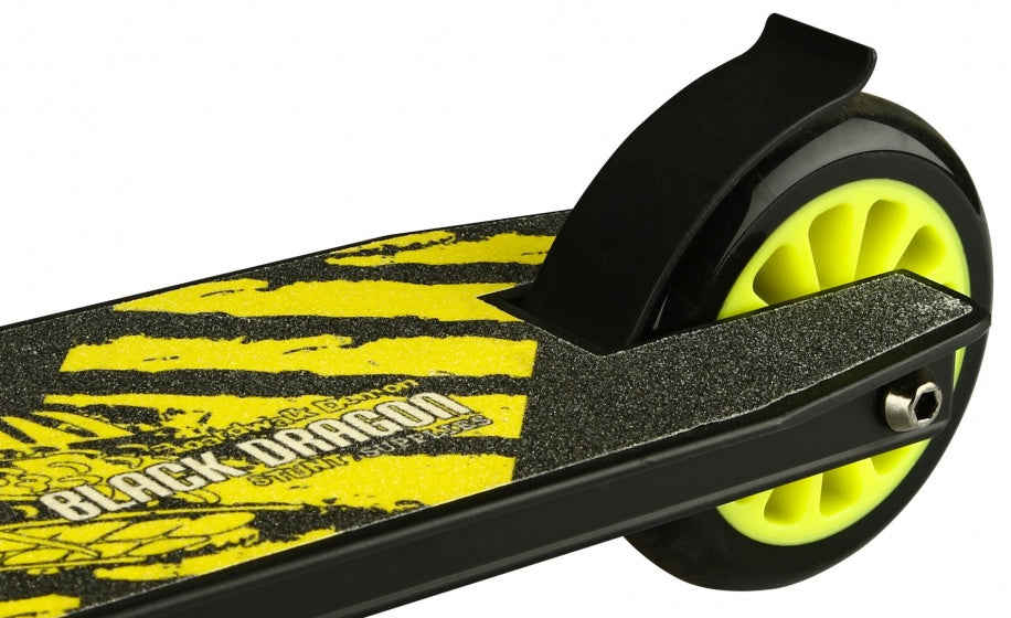 Stunt Scooter Road Rage Junior Voetrem Zwart