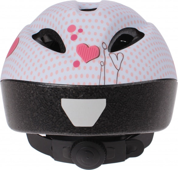 kinderhelm sweet meisjes wit/roze maat 46/53