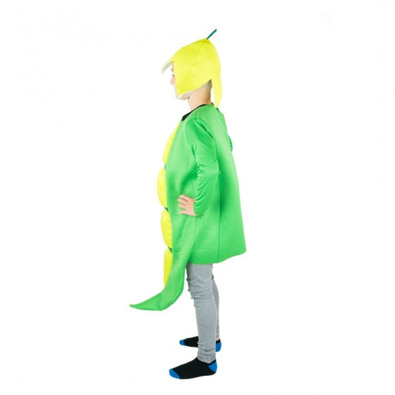 verkleedkostuum erwt junior groen