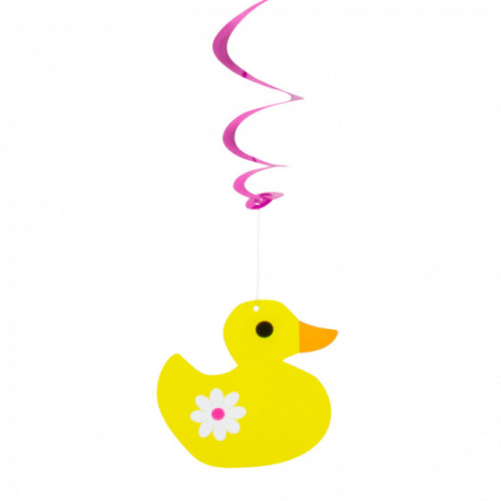 decoratieswirls Baby girl meisjes 60 cm PVC/papier roze
