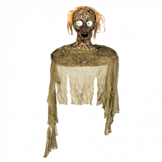 decoratiezombie 110 x 42 cm polystyreen bruin
