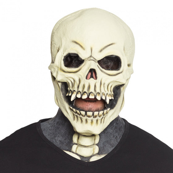 verkleedmasker schedel latex one-size