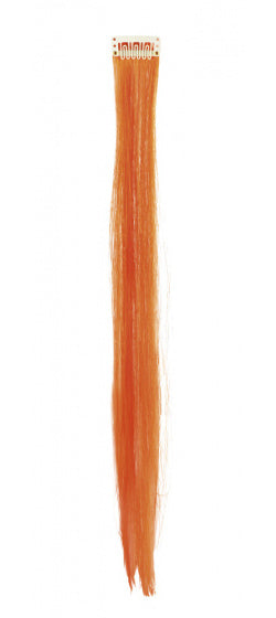 haarextension dames oranje one size