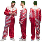 Boland Killer clown kostuum heren rood wit maat 54 56 (XL)