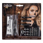 make-up set diamantschedel nude