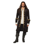 Boland Piratenjas Heren Polyester Zwart Goud Maat 50