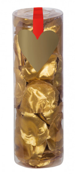rozenblaadjes 4,5 cm polyester goud 288 stuks