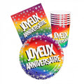 serviesset Joyeux Anniversaire papier 250 ml 24-delig