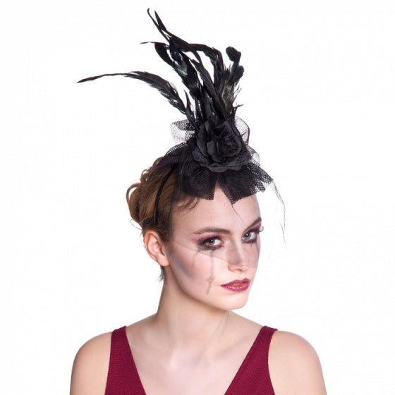tiara Dark Widow dames polyester zwart