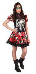 verkleedkostuum Nina Catrina dames rood maat XS/S