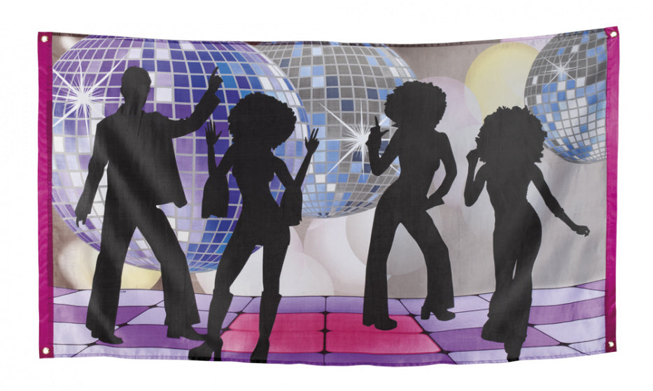 vlag disco dansers polyester 150 x 90 cm