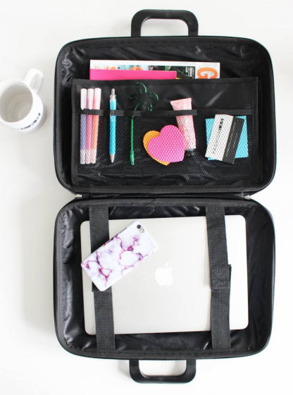laptoptas Classic 38 x 29 cm kunstleer bruin
