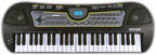 digitaal keyboard en tas 49 toetsen zwart