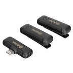 Boya 2.4 GHz Dasspeld Microfoon Draadloos BY-WM3T2-D2 voor iOS