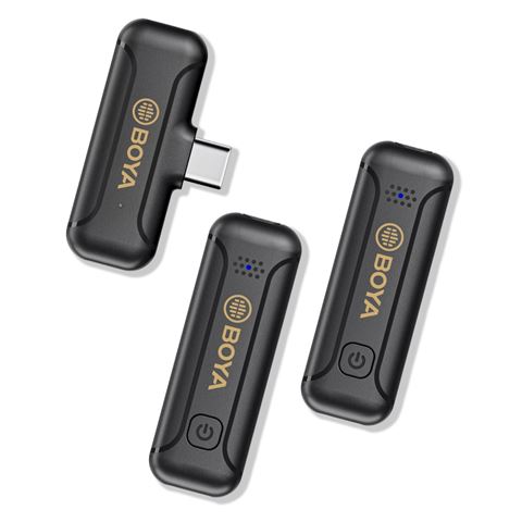 Boya 2.4 GHz Dasspeld Microfoon Draadloos BY-WM3T2-U2 voor USB-C