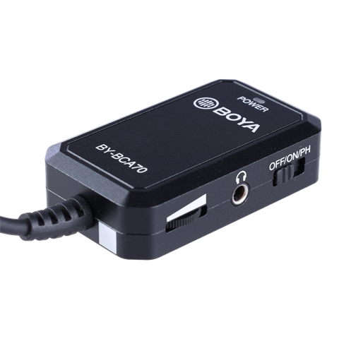 Boya Audio Adapter BY-BCA70 XLR Microfoon naar Smartphone