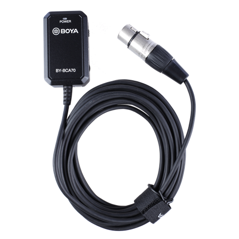Boya Audio Adapter BY-BCA70 XLR Microfoon naar Smartphone