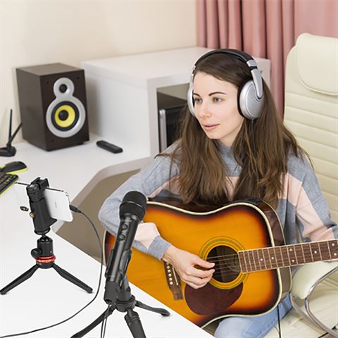 Boya Digitale Handheld Microfoon BY-HM2 voor iOS, Android, Windows en Mac