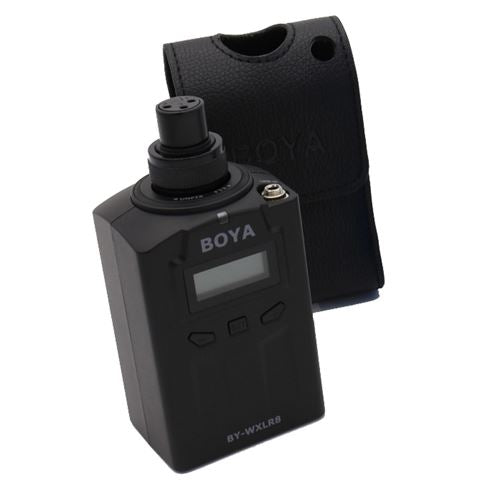 Boya Draadloze Handheld Microfoon BY-HM100 met Zender en Ontvanger