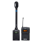 Boya Draadloze Handheld Microfoon BY-HM100 met Zender en Ontvanger